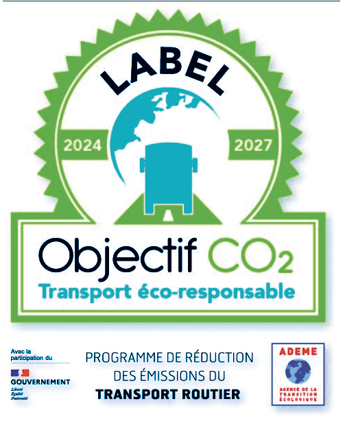 Septembre 2024  LABEL CO² reconduit pour 2024/2027